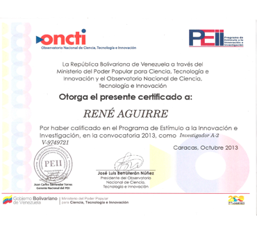 Incentive Program for Researchers and Innovators — Researcher A-2
